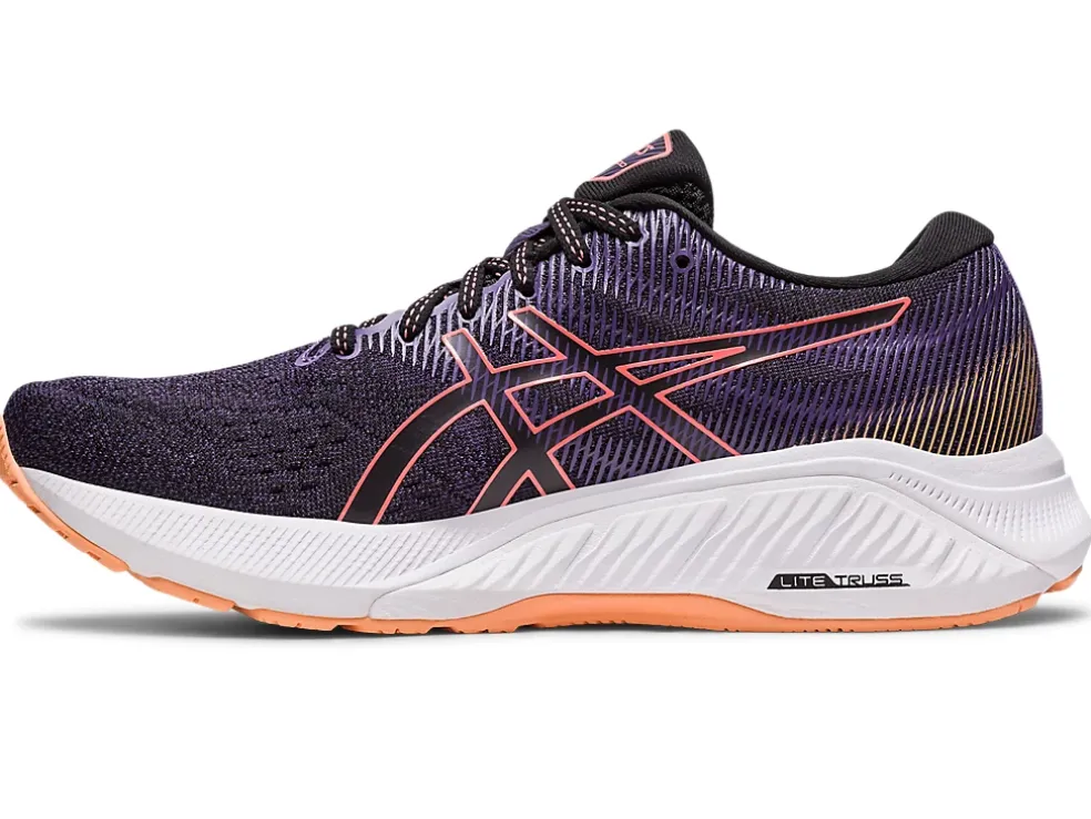 New ASICS GT-4000 3 WIDE Black/Papaya