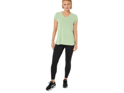 Cheap ASICS HEATHER VNECK TOP Whisper Green Heather