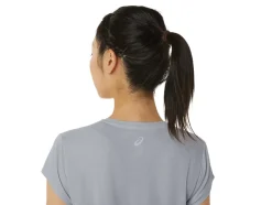 Cheap ASICS HEATHER VNECK TOP Piedmont Grey Heather