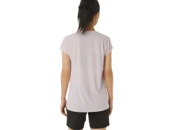 Online ASICS HEATHER VNECK TOP Barely Rose Heather