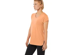Clearance ASICS HEATHER VNECK TOP Summer Dune Heather