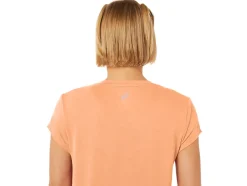 Clearance ASICS HEATHER VNECK TOP Summer Dune Heather