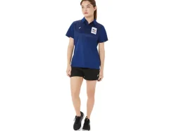New ASICS HEX GRADIENT POLO WCH Dark Blue (Pantone 281 C)