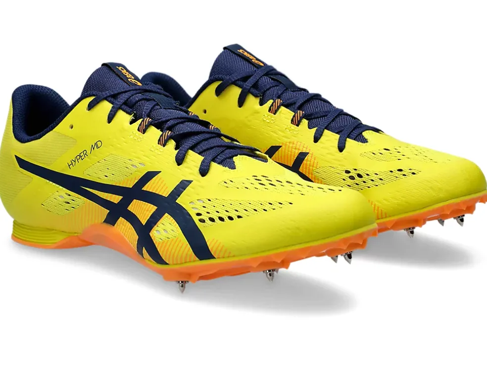 Flash Sale ASICS HYPER MD 8 Bright Yellow/Blue Expanse
