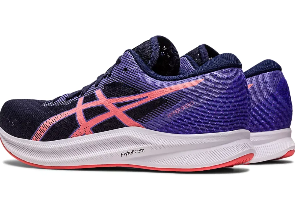 Cheap ASICS HYPER SPEED 2 Midnight/Papaya