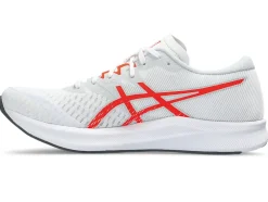 New ASICS HYPER SPEED 3 White/Sunrise Red