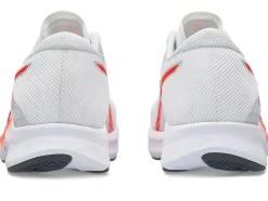 New ASICS HYPER SPEED 3 White/Sunrise Red