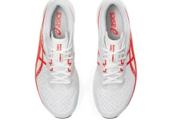 New ASICS HYPER SPEED 3 White/Sunrise Red