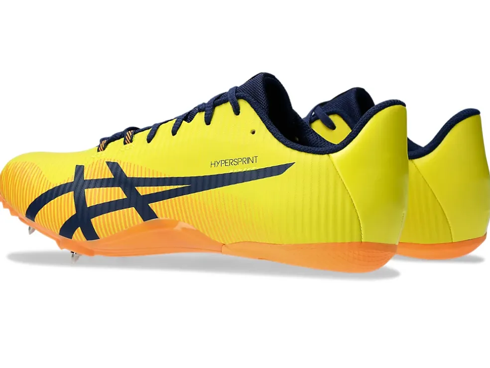 Hot ASICS HYPERSPRINT 8 Bright Yellow/Blue Expanse