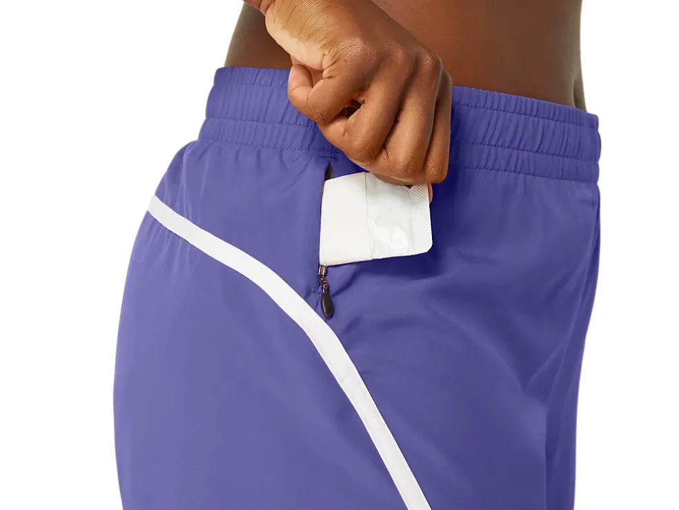 Discount ASICS 4IN PR LYTE SHORT 2.0 Blue Violet/Brilliant White
