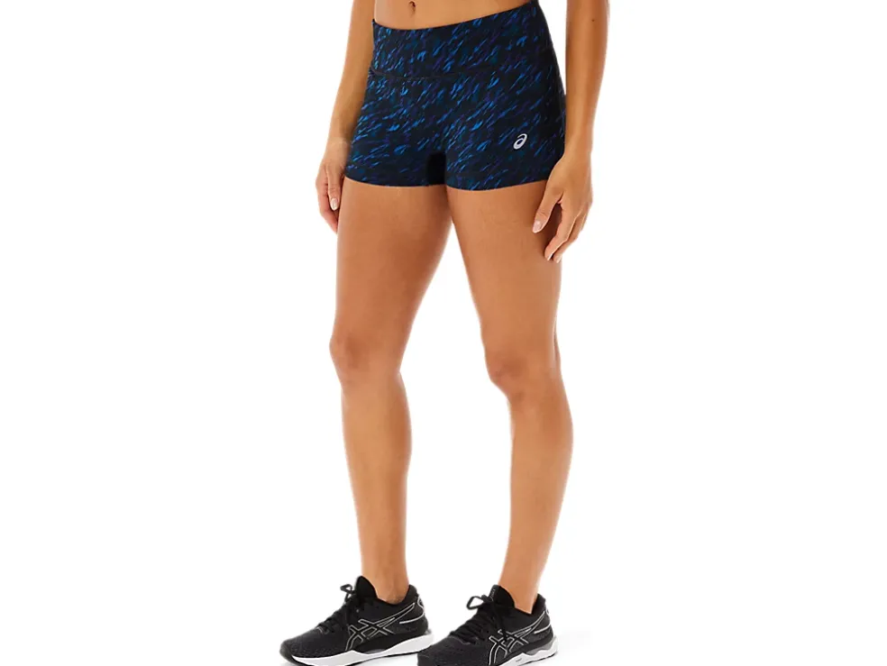 Best Sale ASICS 2IN TRAIN SHORT Night Shade/Lake Drive Print