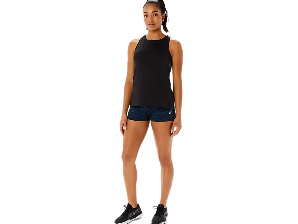 Best Sale ASICS 2IN TRAIN SHORT Night Shade/Lake Drive Print