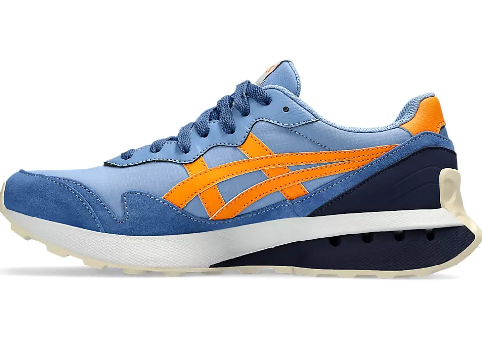 New ASICS JOGGER X81 Blue Harmony/Bengal Orange