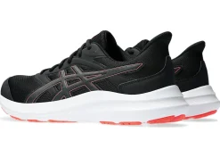 Discount ASICS JOLT 4 Black/Sunrise Red
