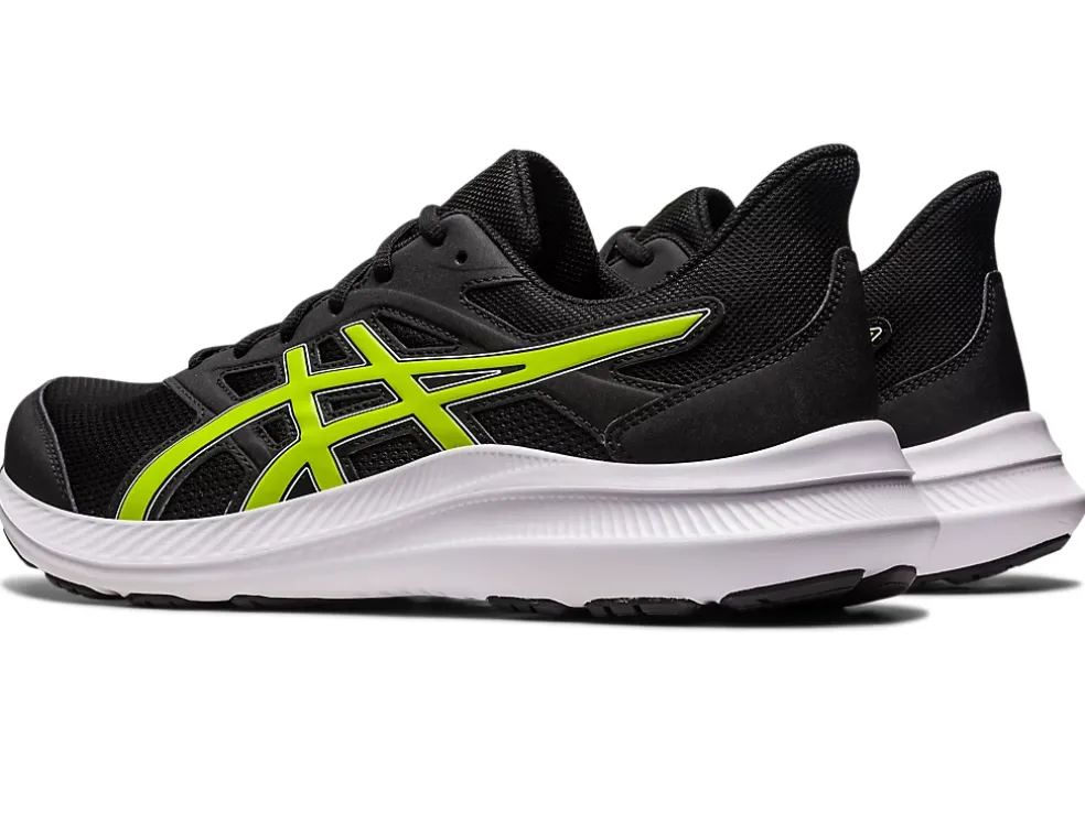 Sale ASICS JOLT 4 Black/Lime Zest