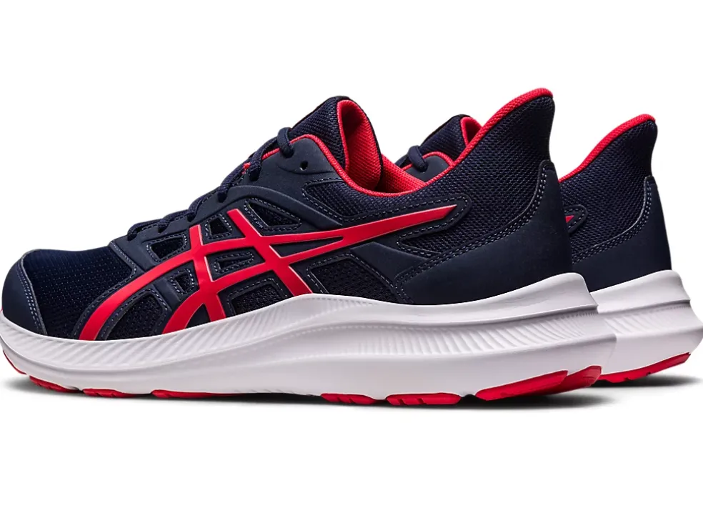 Shop ASICS JOLT 4 EXTRA WIDE Midnight/Electric Red