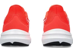 New ASICS JOLT 4 GRADE SCHOOL Sunrise Red/White
