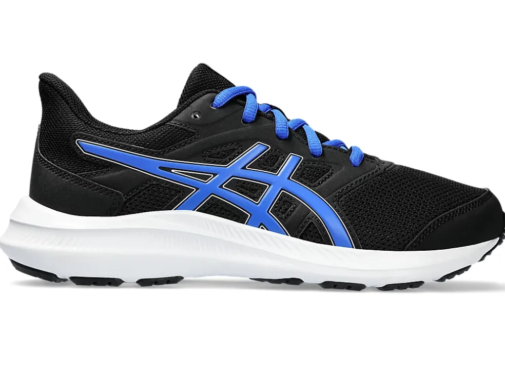 Fashion ASICS JOLT 4 GRADE SCHOOL Black/Illusion Blue