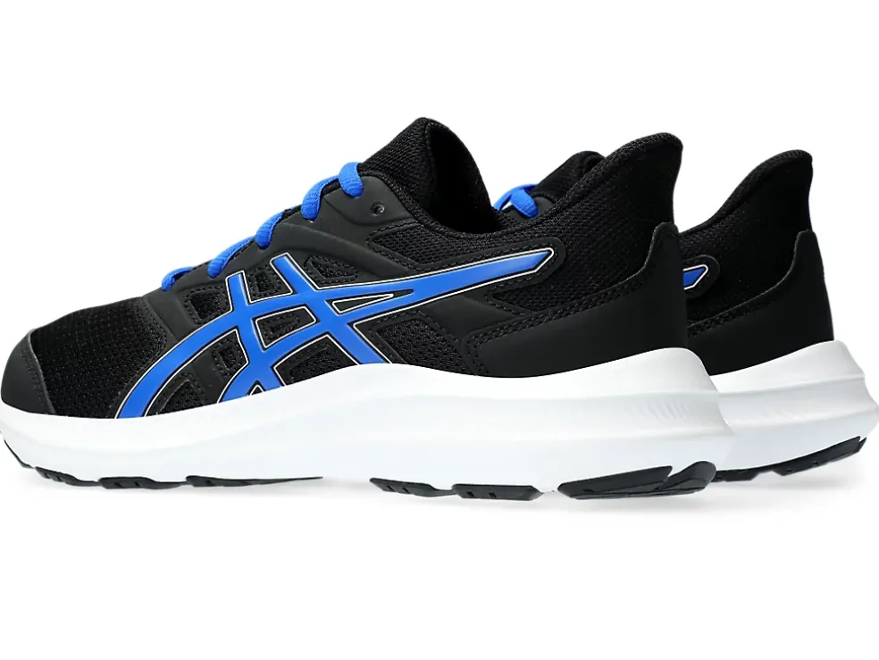 Fashion ASICS JOLT 4 GRADE SCHOOL Black/Illusion Blue