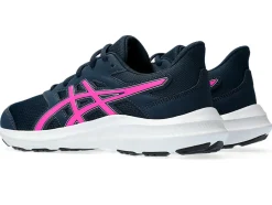 Discount ASICS JOLT 4 GRADE SCHOOL French Blue/Hot Pink