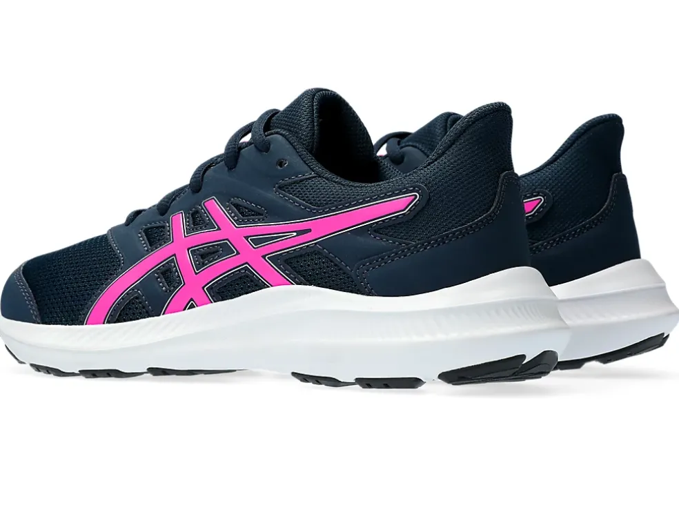 Discount ASICS JOLT 4 GRADE SCHOOL French Blue/Hot Pink