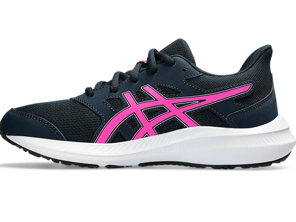 Discount ASICS JOLT 4 GRADE SCHOOL French Blue/Hot Pink