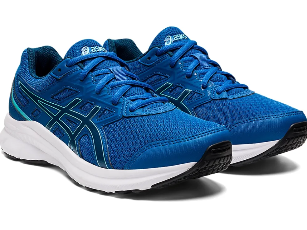 Shop ASICS JOLT 3 GRADE SCHOOL Lake Drive/Mako Blue