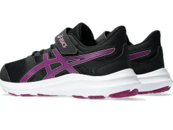 Cheap ASICS JOLT 4 PRE-SCHOOL Black/Blackberry
