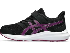 Cheap ASICS JOLT 4 PRE-SCHOOL Black/Blackberry