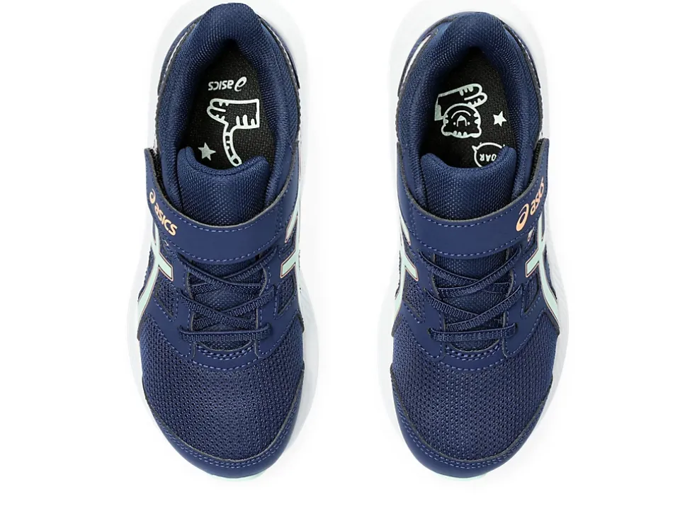 Best ASICS JOLT 4 PRE-SCHOOL Blue Expanse/Mint Tint