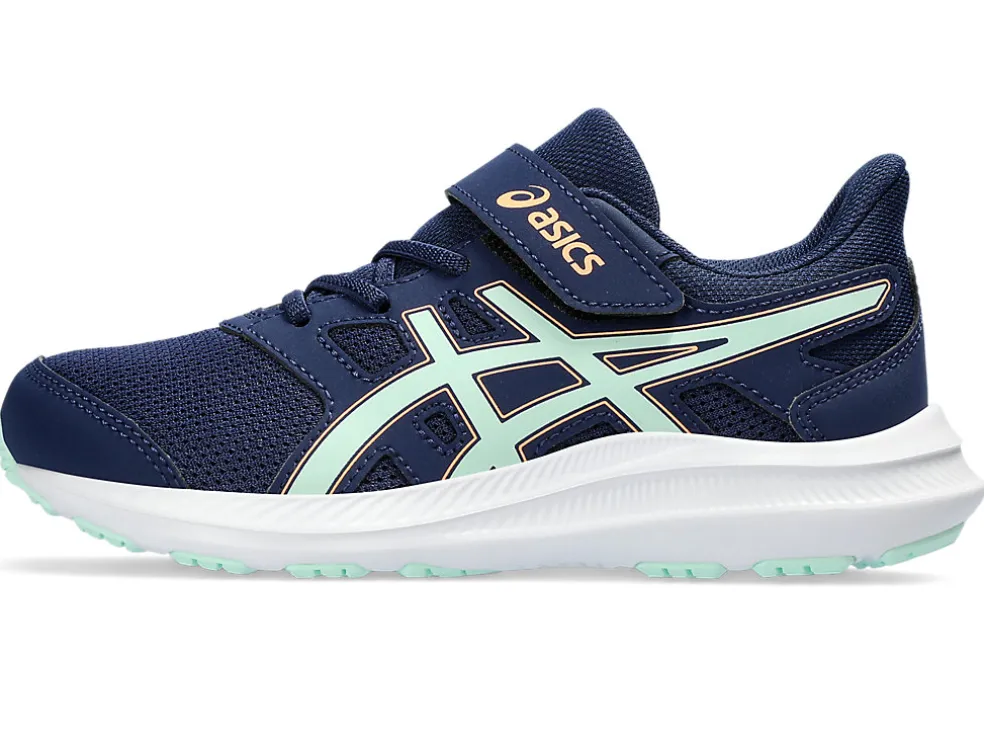 Best ASICS JOLT 4 PRE-SCHOOL Blue Expanse/Mint Tint