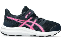 Best ASICS JOLT 4 PRE-SCHOOL French Blue/Hot Pink