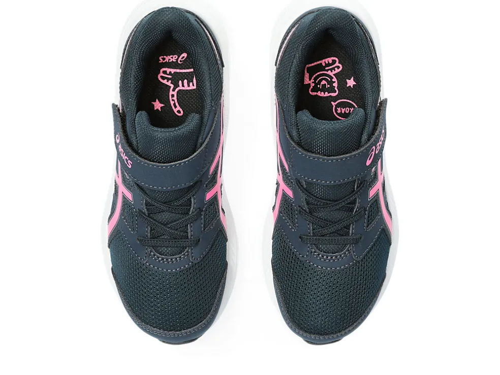 Best ASICS JOLT 4 PRE-SCHOOL French Blue/Hot Pink