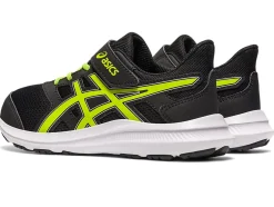 Flash Sale ASICS JOLT 4 PRE-SCHOOL Black/Lime Zest