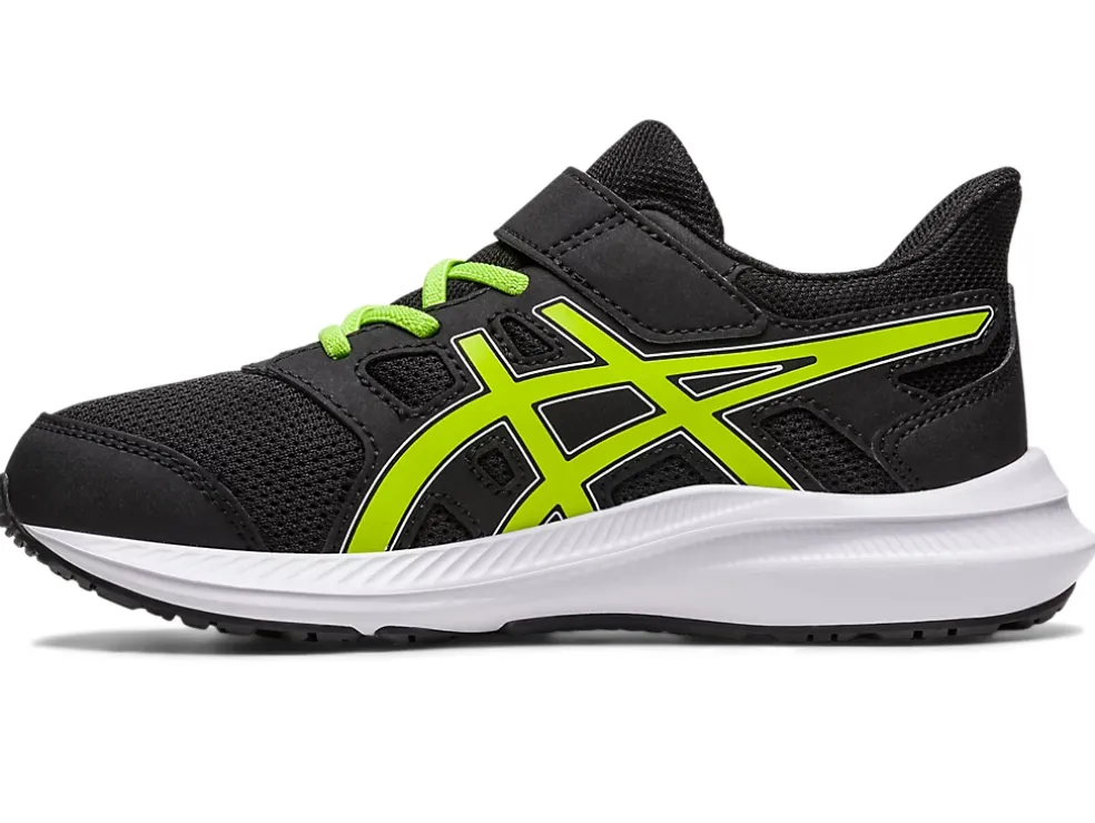 Flash Sale ASICS JOLT 4 PRE-SCHOOL Black/Lime Zest