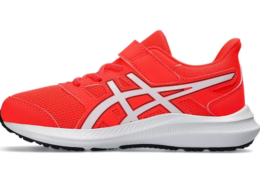 Store ASICS JOLT 4 PRE-SCHOOL Sunrise Red/White