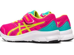 New ASICS JOLT 3 PRE-SCHOOL Pink Glo/Sour Yuzu