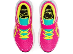 New ASICS JOLT 3 PRE-SCHOOL Pink Glo/Sour Yuzu