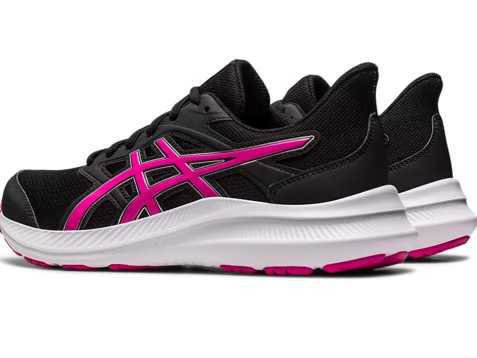 Discount ASICS JOLT 4 WIDE Black/Pink Rave