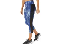 Flash Sale ASICS KATE POCKET CAPRI Tie Dye Grand Shark/Performance Black