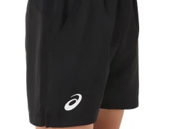 New ASICS KIDS; TENNIS SHORT Performance Black
