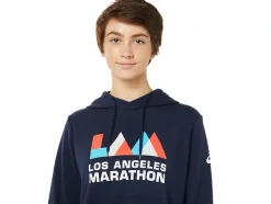 New ASICS LAM HOODIE Team Navy