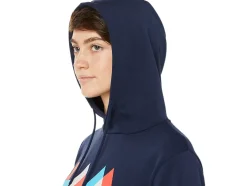 New ASICS LAM HOODIE Team Navy