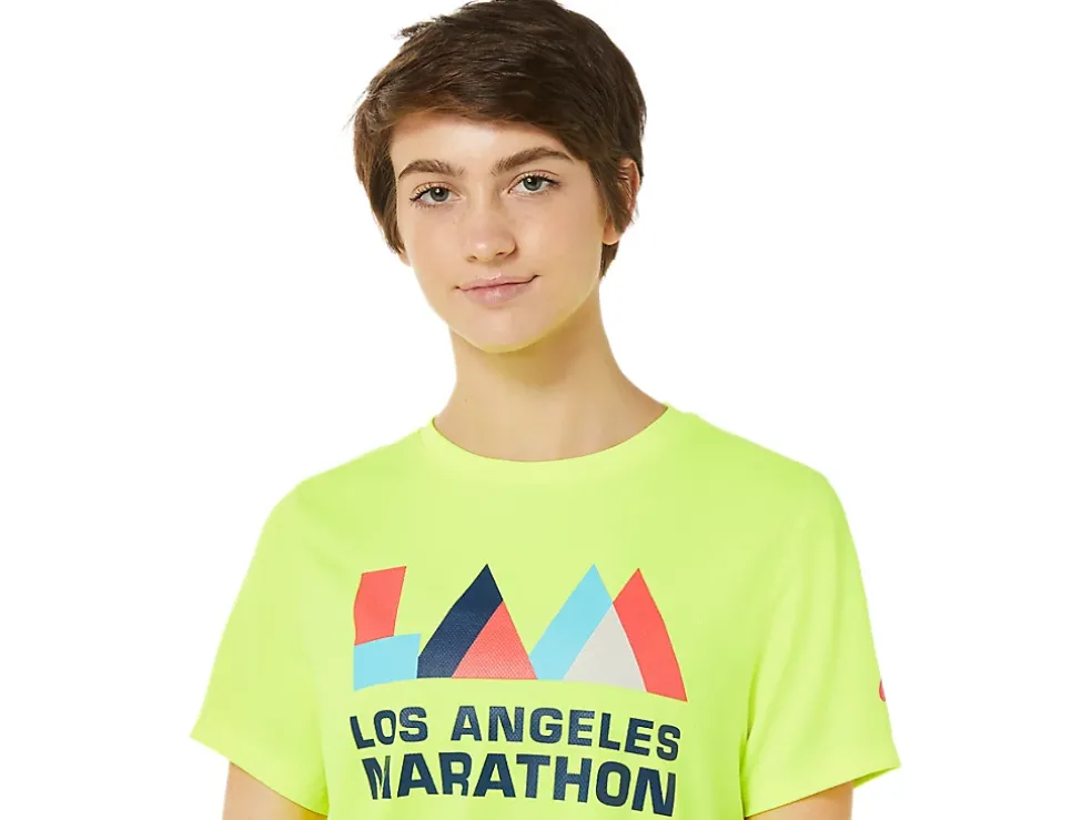 Store ASICS LAM READY-SET II SHORT SLEEVE Safety Yellow