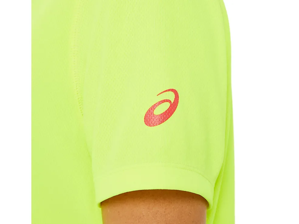 Store ASICS LAM READY-SET II SHORT SLEEVE Safety Yellow