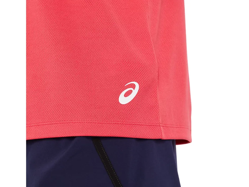 Cheap ASICS LAM READY-SET II SINGLET Pixel Pink