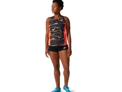 Flash Sale ASICS LIGHT MESH SINGLET Flash Coral
