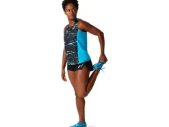 Flash Sale ASICS LIGHT MESH SINGLET Digital Aqua