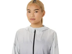 Cheap ASICS LITE-SHOW JACKET Glacier Grey/Performance Black