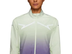 Store ASICS LITE-SHOW JACKET Whisper Green/Dusty Purple